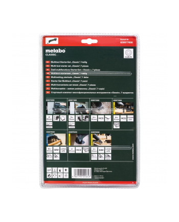 Metabo Zestaw Podstawowy Classic  7Szt. 626977000
