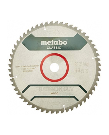 Metabo Tarcza do drewna HW/CT 305x30 56 zębów Metabo 628064000