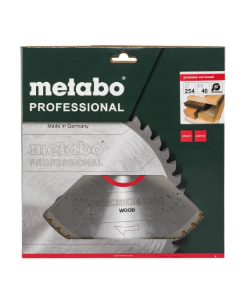 Metabo Piła tarczowa HW/CT 0 254x30 z=48 Wz 5° neg. preclsion cut 628221000