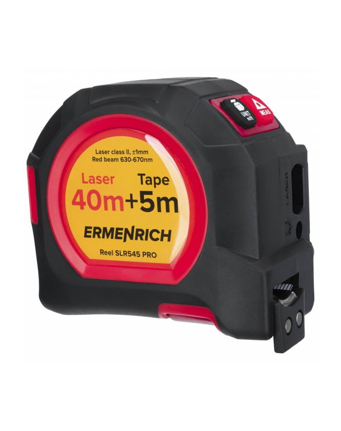 Miernik laserowy z taśmą 40m+5m Ermenrich Reel SLR545 PRO główny