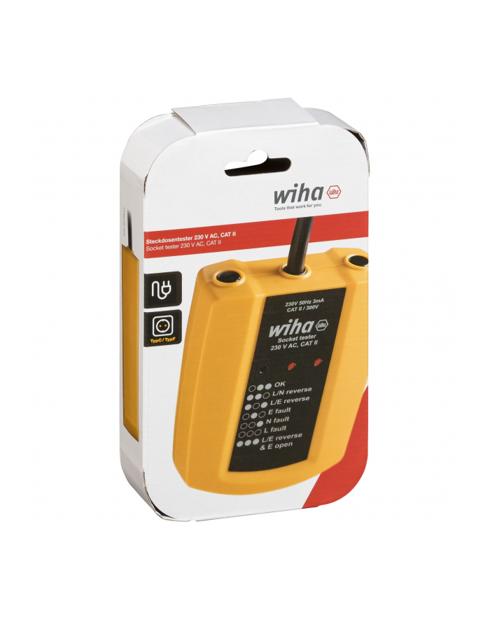 Wiha Tester Gniazd Sieciowych 45220 główny