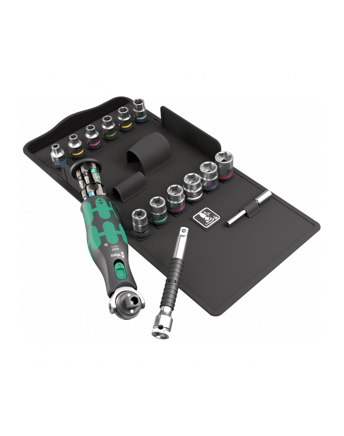 Kompaktowa grzechotka 8009 Zyklop Pocket Set 3, 27 el. główny