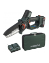 Piła łańcuchowa akumulatorowa Metabo MS 18 LTX 15 + 2 akumulatory Li-Power 18V/2.0Ah - nr 1