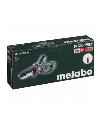 Piła łańcuchowa akumulatorowa Metabo MS 18 LTX 15 (bez akumulatora i ładowarki)
