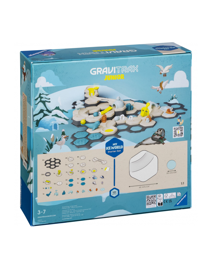 Ravensburger Gravitrax Junior Zestaw Startowy L Ice główny