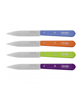 Opinel Zestaw Nozy Kuchennych Nr 112 4szt Kolorowe (1381)