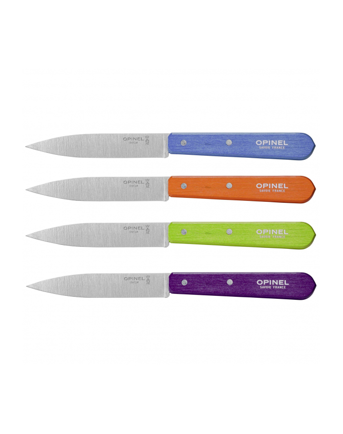 Opinel Zestaw Nozy Kuchennych Nr 112 4szt Kolorowe (1381) główny