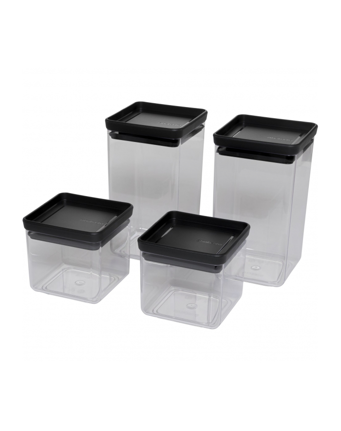 Brabantia Zestaw 4 Pojemników Kwadratowych Tasty+ główny