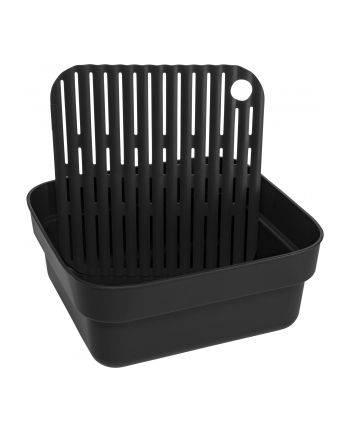 Brabantia Pojemnik Do Zmywania Z Ociekaczem Sinkside Ciemnoszary (302664)