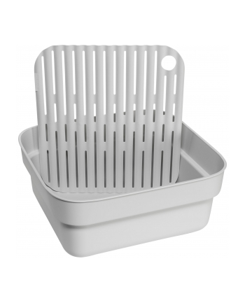 Brabantia Pojemnik Do Zmywania Z Ociekaczem Sinkside Jasnoszary (302688)