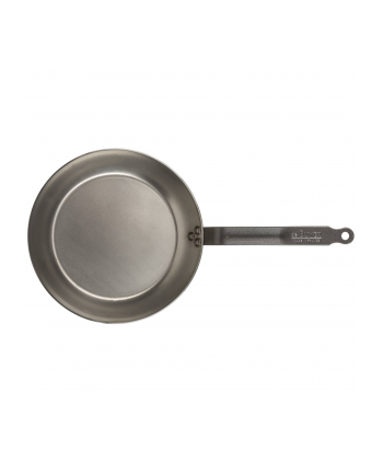 De Buyer Stalowy Okrągły Patelnia Do Lyonnaisu - Carbone Plus 28Cm