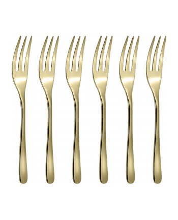 Sambonet Komplet 6 widelczyków Taste gold (52553GA5)