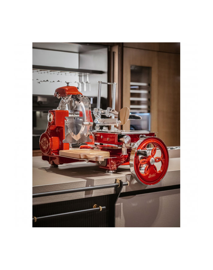 Berkel Krajalnica Volano Tribute Red Slicer With Flywheel (BKTRBVC500000000FR) główny