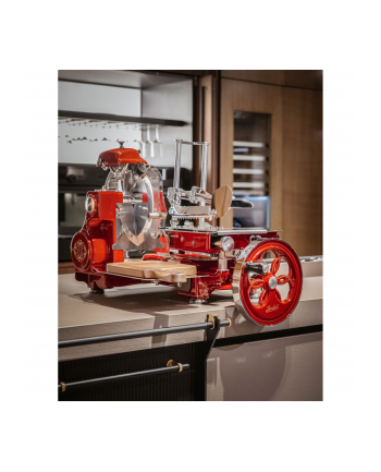 Berkel Krajalnica Volano Tribute Red Slicer With Flywheel (BKTRBVC500000000FR)
