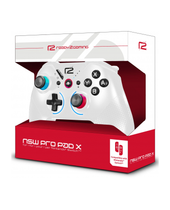 ready2gaming Nintendo Switch Pro Pad X white
