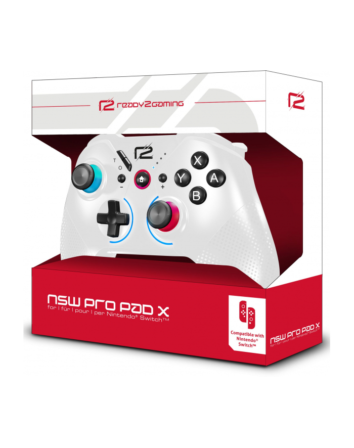 ready2gaming Nintendo Switch Pro Pad X white główny