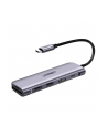 Ugreen Adapter 5w1 Hub USB-C do 2x USB 3.0 + HDMI + SD/MicroSD + PD (70411) - nr 4