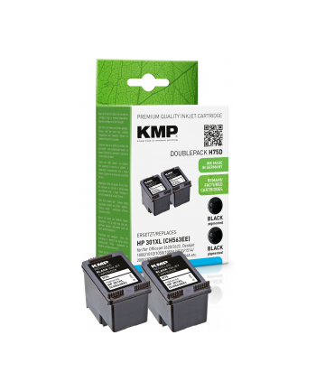 KMP TUSZ DO DRUKAREK ATRAMENTOWYCH 2-PAK H75D CZARNY