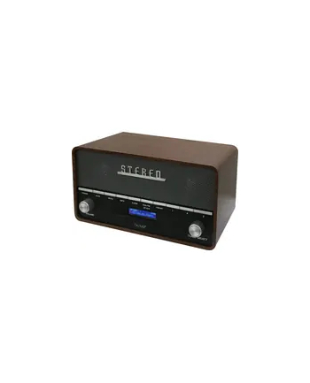 Denver Dab-36 - Dab Portable Radio - Bluetooth - Srebrny (Dab36)