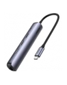 UGREEN ADAPTER 5W1 CM418 HUB USB-C DO 2X USB 3.0, HDMI, RJ45, (SZARY) - nr 5