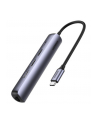 UGREEN ADAPTER 5W1 CM418 HUB USB-C DO 2X USB 3.0, HDMI, RJ45, (SZARY) - nr 6