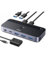 Switch przełącznik USB 3.0 UGREEN CM662, 2X4 out (czarny) (15705) - nr 13