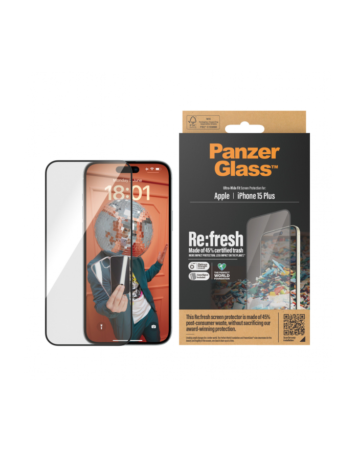 Panzerglass Re:Fresh Do Iphone 15 Plus główny