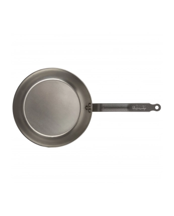 De Buyer Stalowy Okrągły Patelnia Do Lyonnaisu - Carbone Plus 28Cm