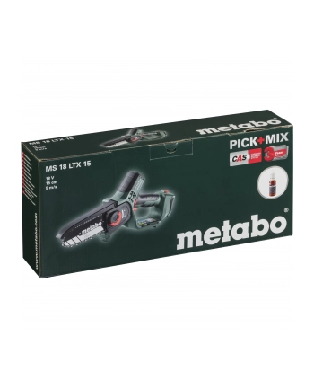Piła łańcuchowa akumulatorowa Metabo MS 18 LTX 15 (bez akumulatora i ładowarki)