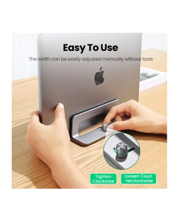 Ugreen Podstawka Na Laptop/Tablet Srebrny (6957303866434)