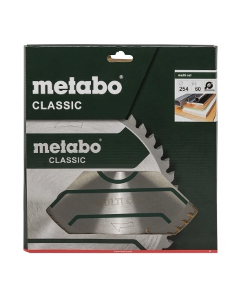 Metabo Tarcza Tnąca Multi Cut Classic 254X30 1.8Mm MULTICUTCLASSIC (628285000)