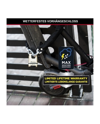 Master Lock Emaga M1177Eurd Mosiądz