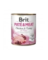 Karma BRIT PATÉ 'amp; MEAT kurczak dla szczeniąt 800g - nr 1