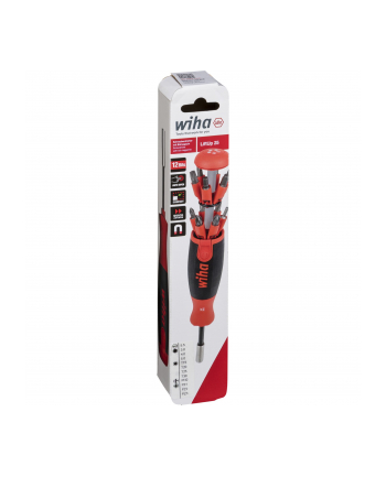 Wiha Wkrętak Z Magazynkiem Liftup 25 Magnetyczny Mieszany 12 Bitami 1/4'' W Blistrze 38606