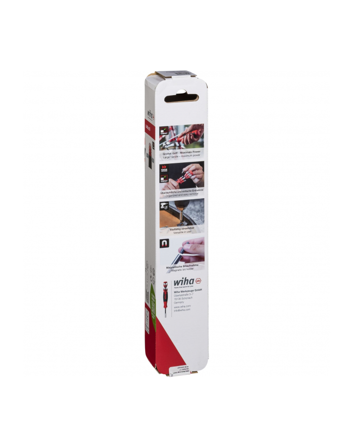 Wiha Wkrętak Z Magazynkiem Liftup 25 Magnetyczny Mieszany 12 Bitami 1/4'' W Blistrze 38606 główny