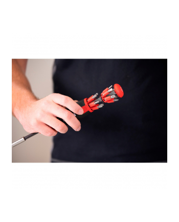 Wiha Wkrętak Z Magazynkiem Liftup 25 Magnetyczny Mieszany 12 Bitami 1/4'' W Blistrze 38606