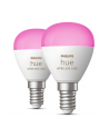 PHILIPS HUE White and Color ambiance Inteligentna żarówka E14 kulka 2szt (929003573602) - nr 9