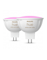 PHILIPS HUE White and color ambiance Inteligentny reflektor punktowy MR16 2szt (929003575302) - nr 19