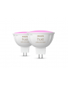 PHILIPS HUE White and color ambiance Inteligentny reflektor punktowy MR16 2szt (929003575302) - nr 4