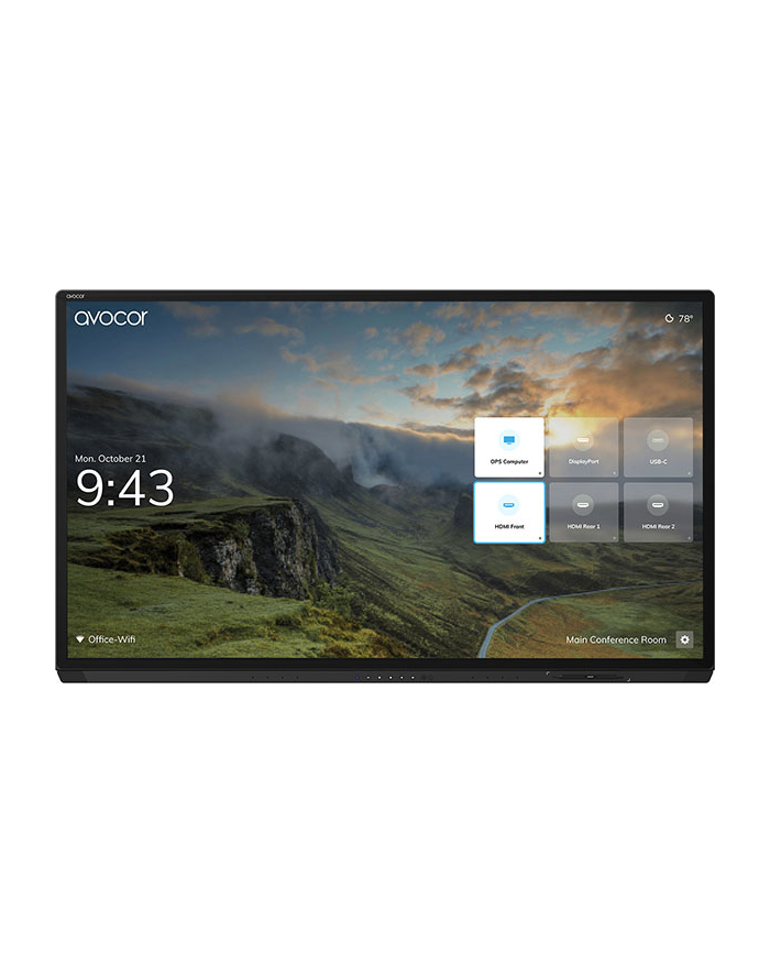 AVOCOR AVG-7560 G-60 S 75'' 4K GlasLED Int Disp główny