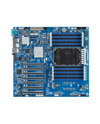 Płyta główna Gigabyte MS33-AR1 1x LGA4677 Intel Xeon Scalable 4/5gen C741 (16x DIMM, 2x MCIO 8i, 2x SlimSAS (8x SATA), 1xM2, 2x10Gbe, IPMI, E-ATX)