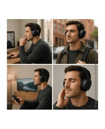 Sonos Ace Czarny - słuchawki nauszne