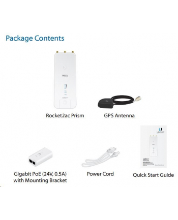 ubiquiti UISP Wireless airMAX 24 GHz Ubiquti airMAX Rocket Prism 2AC (R2AC-PRISM-(wersja europejska))