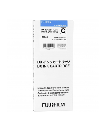 FUJIFILM DX INK CARTRIDGE 200 ML CYAN