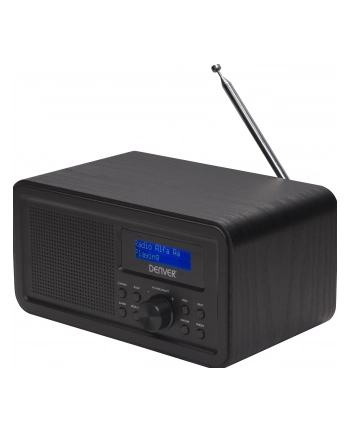Radio DAB+/FM Denver DAB-30 z drewnianą obudową czarne