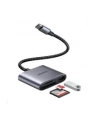 UGREEN CZYTNIK KART + USB, CM387, USB-C (CZARNY) - nr 3