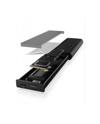 ICY BOX IB-1807MT-C31, drive enclosure (Kolor: CZARNY)