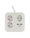 REV REV POWERQUAD 3-GNIAZD. LISTWA ZASILAJACA + 2X USB BIALY BIAŁY / CZARNY (0012378109) - nr 1