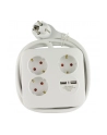 REV REV POWERQUAD 3-GNIAZD. LISTWA ZASILAJACA + 2X USB BIALY BIAŁY / CZARNY (0012378109) - nr 3