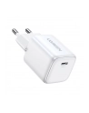 Ugreen Szybka Ładowarka Sieciowa Gan Usb C 30W Pd Nexode Mini Biała - nr 16